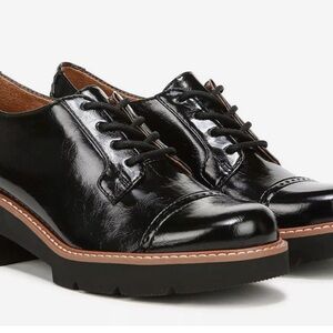 Naturalizer Shiny Black Women's Loafers